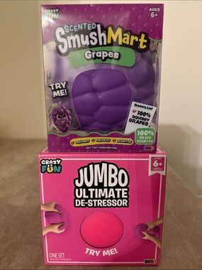 Scented SmushMart Grapes & Jumbo Ultimate De-Stressor Ball